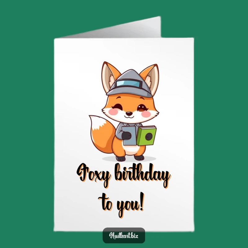 Free Printable Fox Business Birthday Card: Humorous Downloadable Gift for Bosses