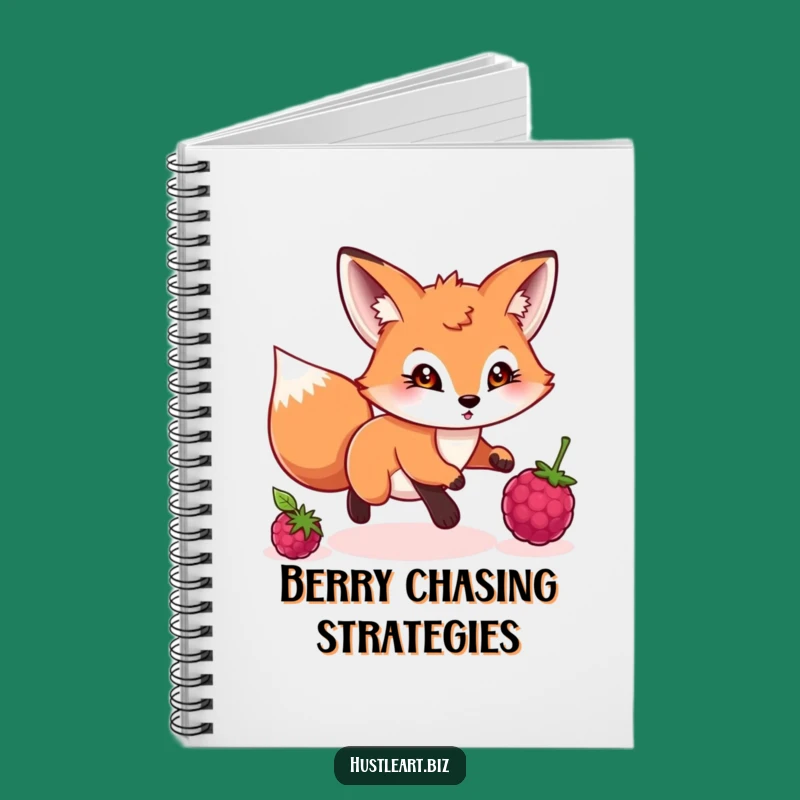 Funny Fox Planner Notebook: Playful Hunter's Funny Gift for Goals!